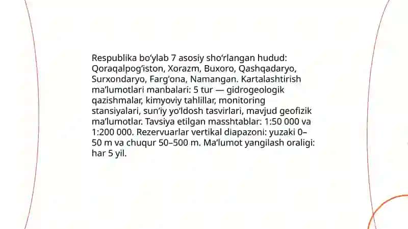 Oʻzbekiston sharoitida shoʻr suvlarni chuchuklashtirish gʻoyasini ishlab chiqish 3