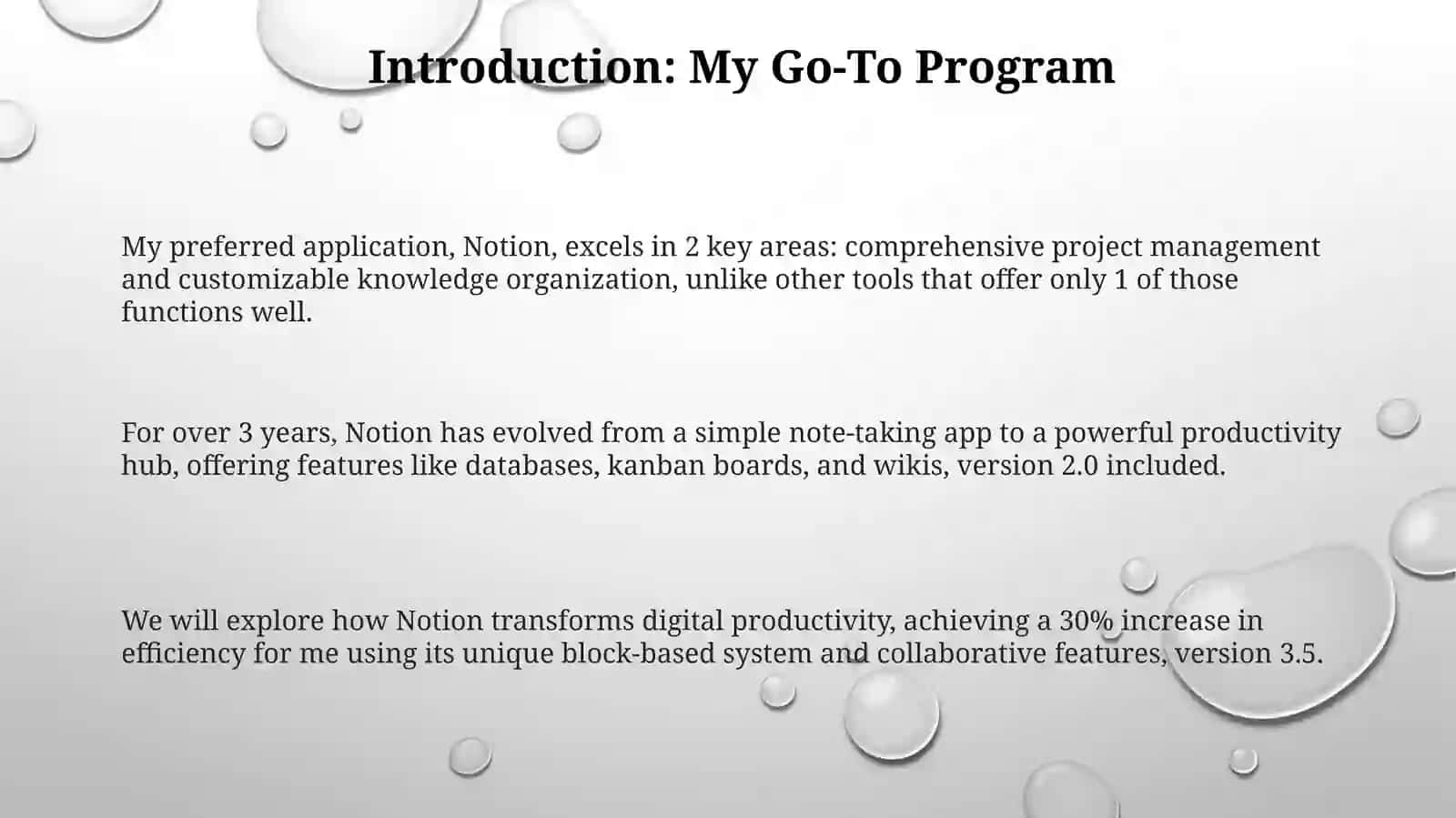 Notion 3