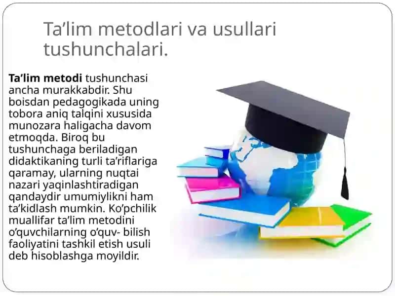 ta'lim metodlari va vositalari 3