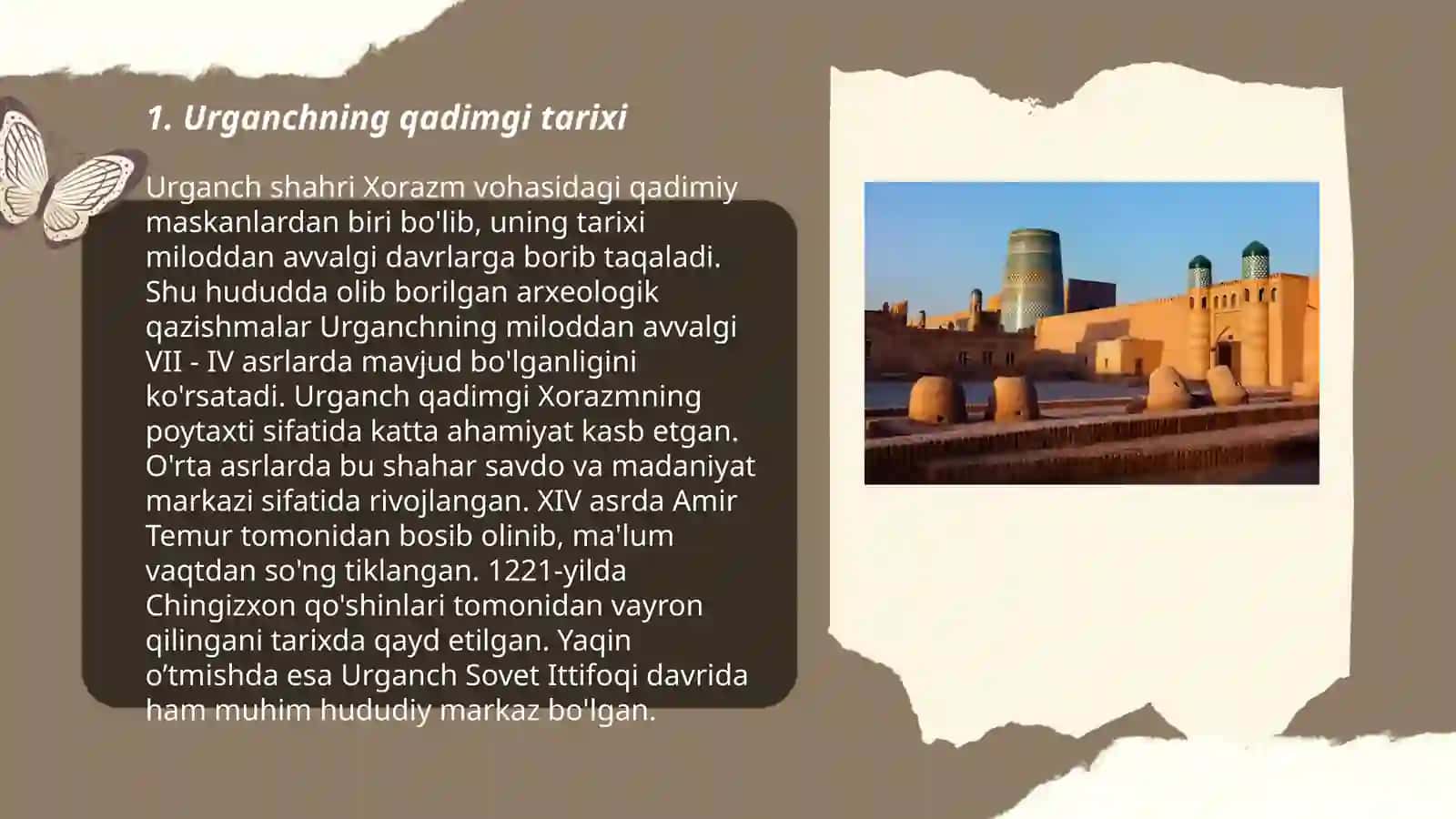 Urganch tarixi haqida 3