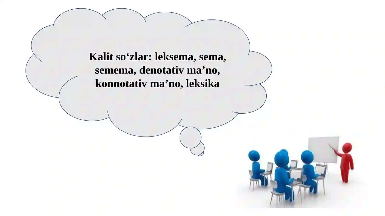 Leksikologiya haqida tushuncha.  Leksema va so‘z 3