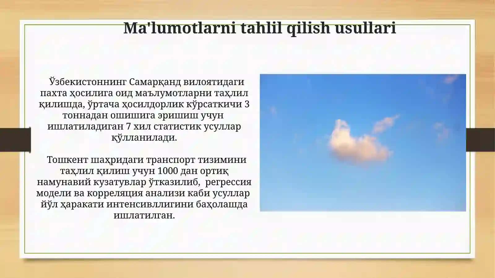 Asosiy ta'rif va tushunchalar. Metodvametodologiya 3