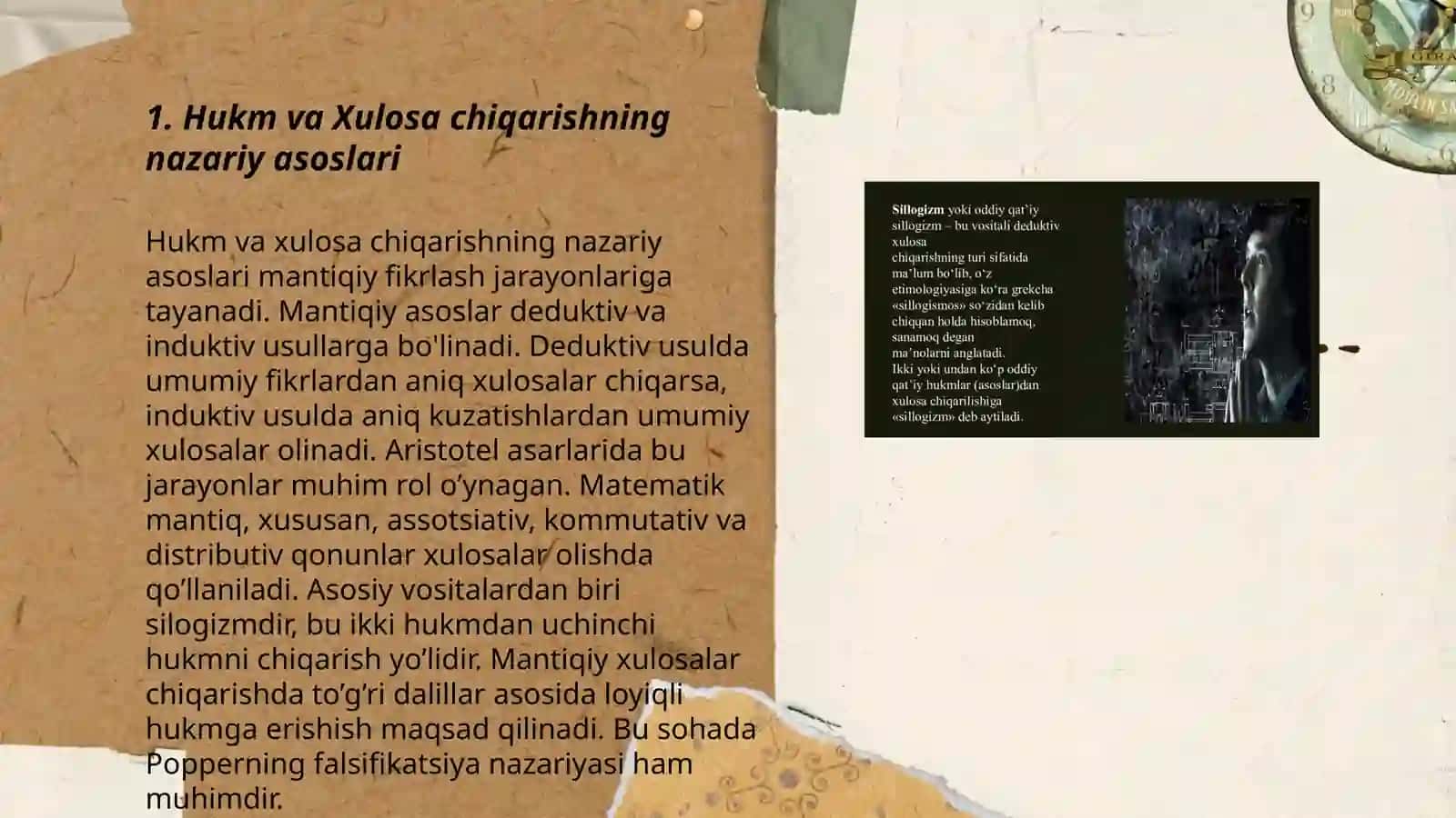 Hukm va Xulosa chiqarish 3