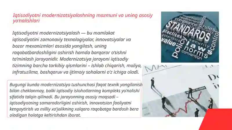 Iqtisodiyotni modernizatsiyalash 3