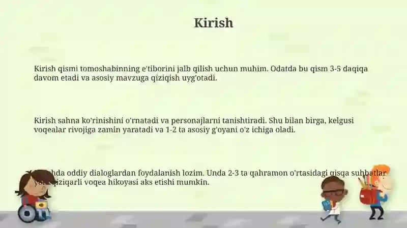 Maktabgacha ta'lim tashkilotida sahnalashtirish faoliyatini tashkil qilish ( katta guruh) 3