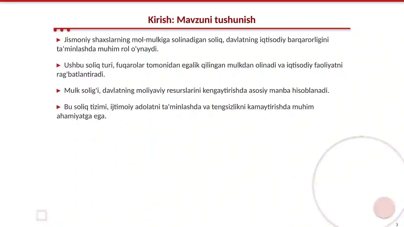 Jismoniy shaxslarning mol-mulkiga solinadigan soliq 3
