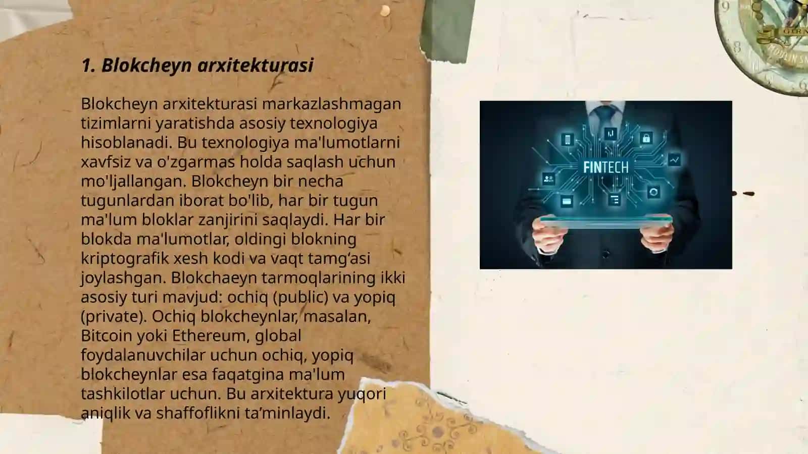Blokcheyn texnologiyasining asosiy vositalari 3