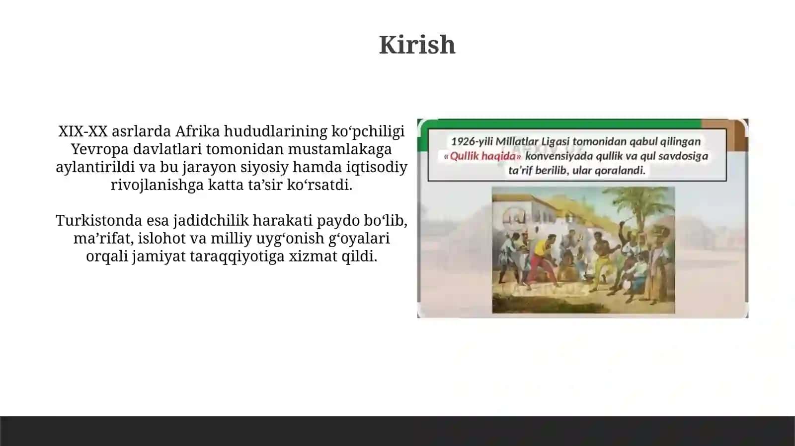 Afrika mamlakatlarida mustamlakachilik va taraqqiyot muammolari 3