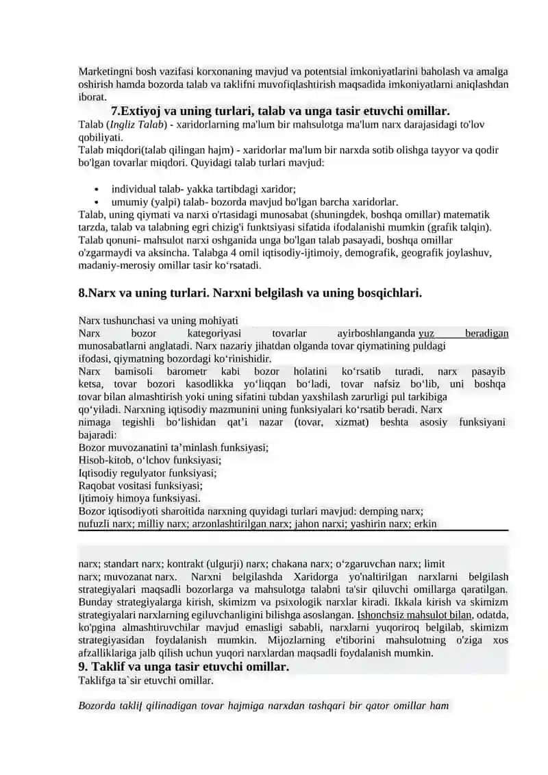 Marketing to’g’risida tushuncha uning qisqacha tarixi 3