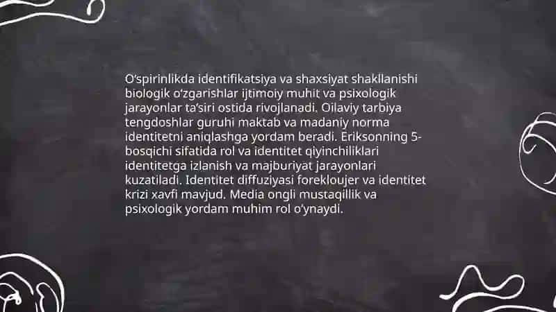 O‘spirinlik (yuvenal) davri shaxs rivojlanishi muammolari 3