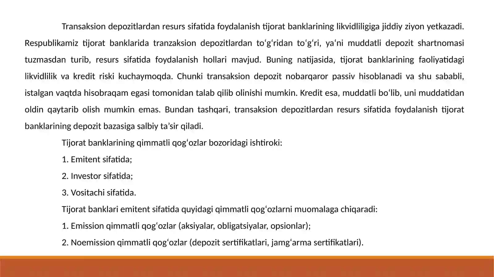 Tijorat banklarining jalb qilingan mablag‘lari 3