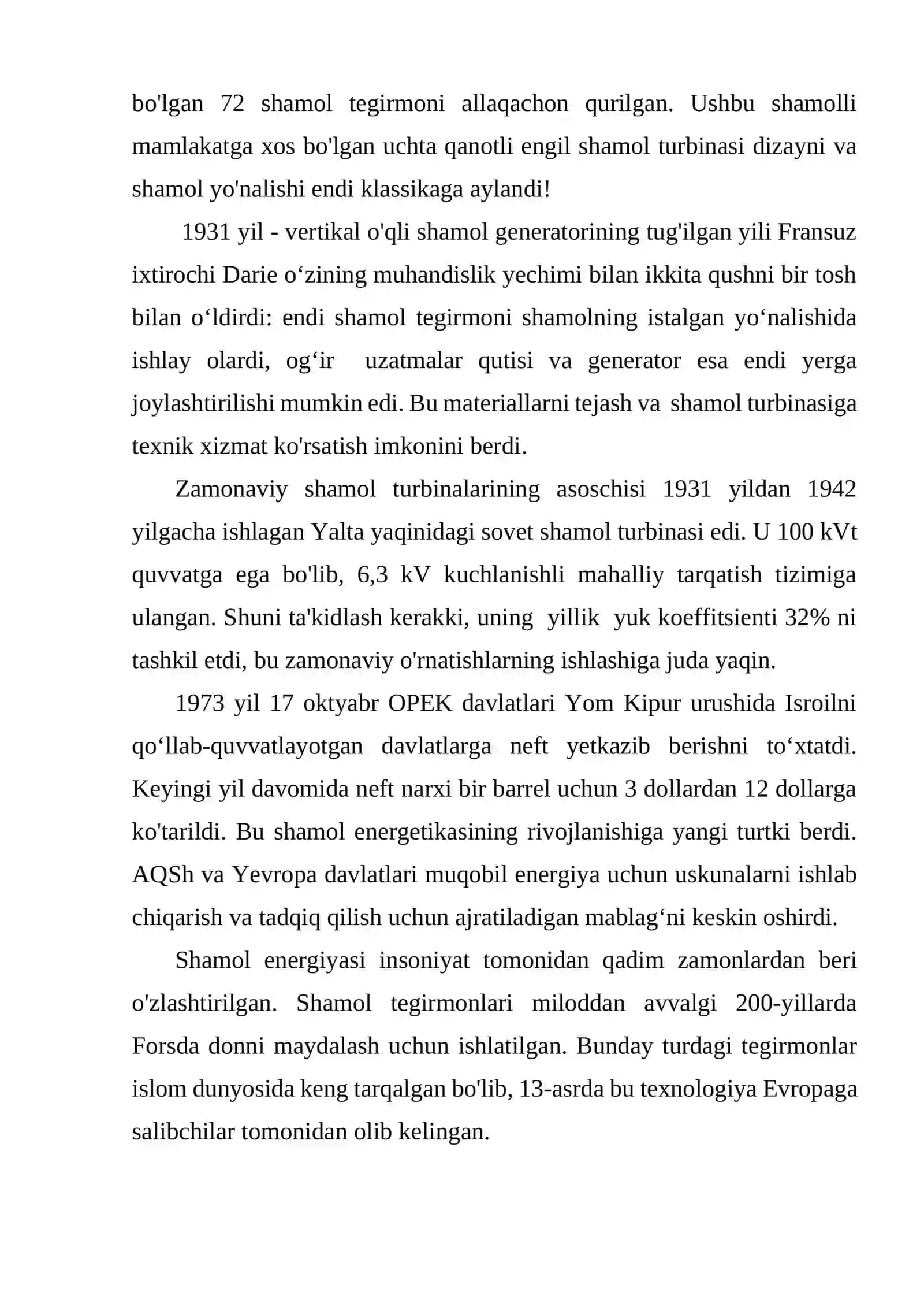 Shamol energiyasi tarixi va kelib chiqishi 3
