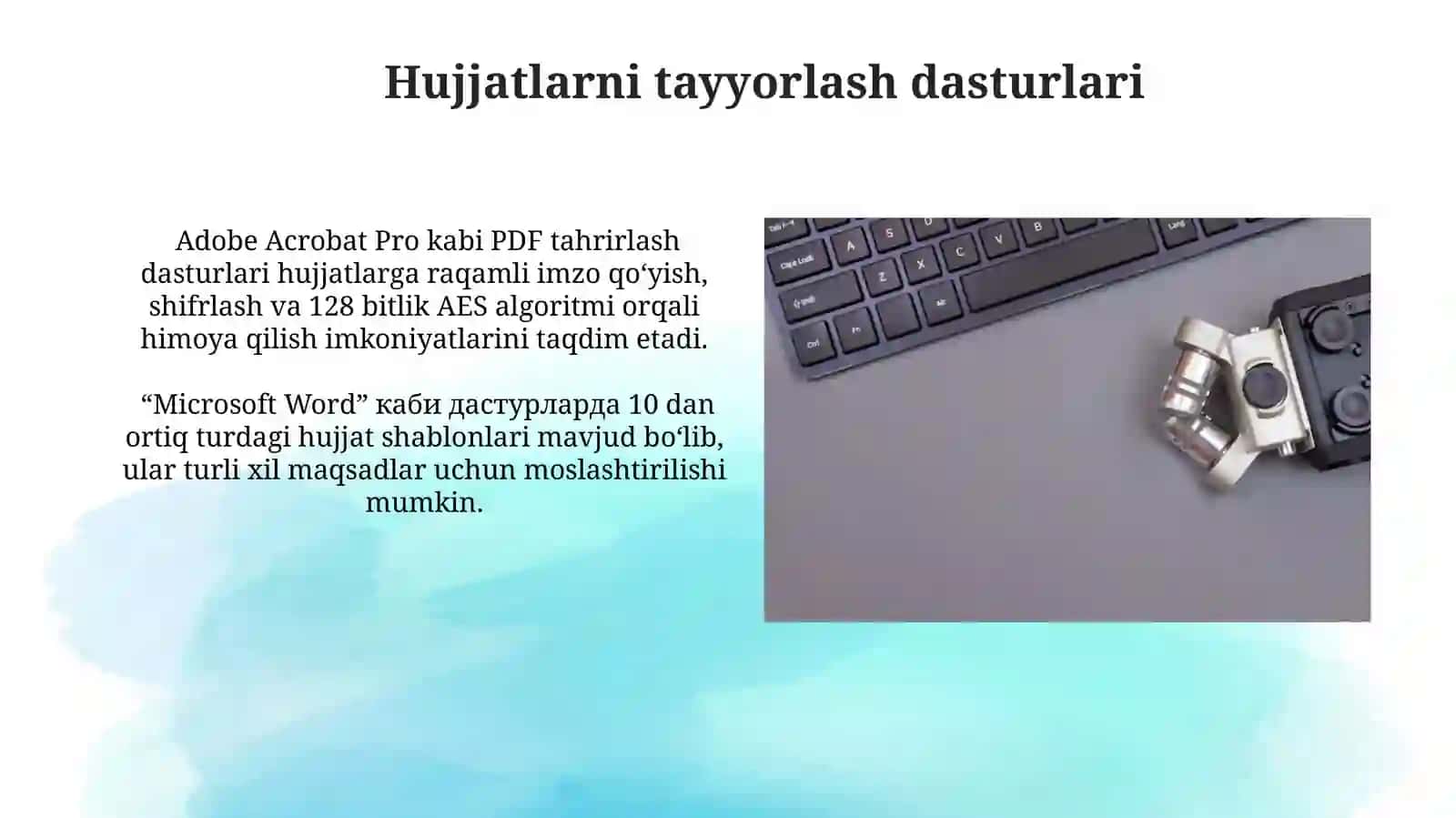 Texnikaviy komunikatsiya vositalari 3