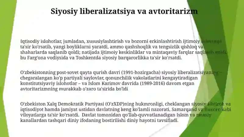 Iqtisodiy qayta qurish va xususiylashtirish 3