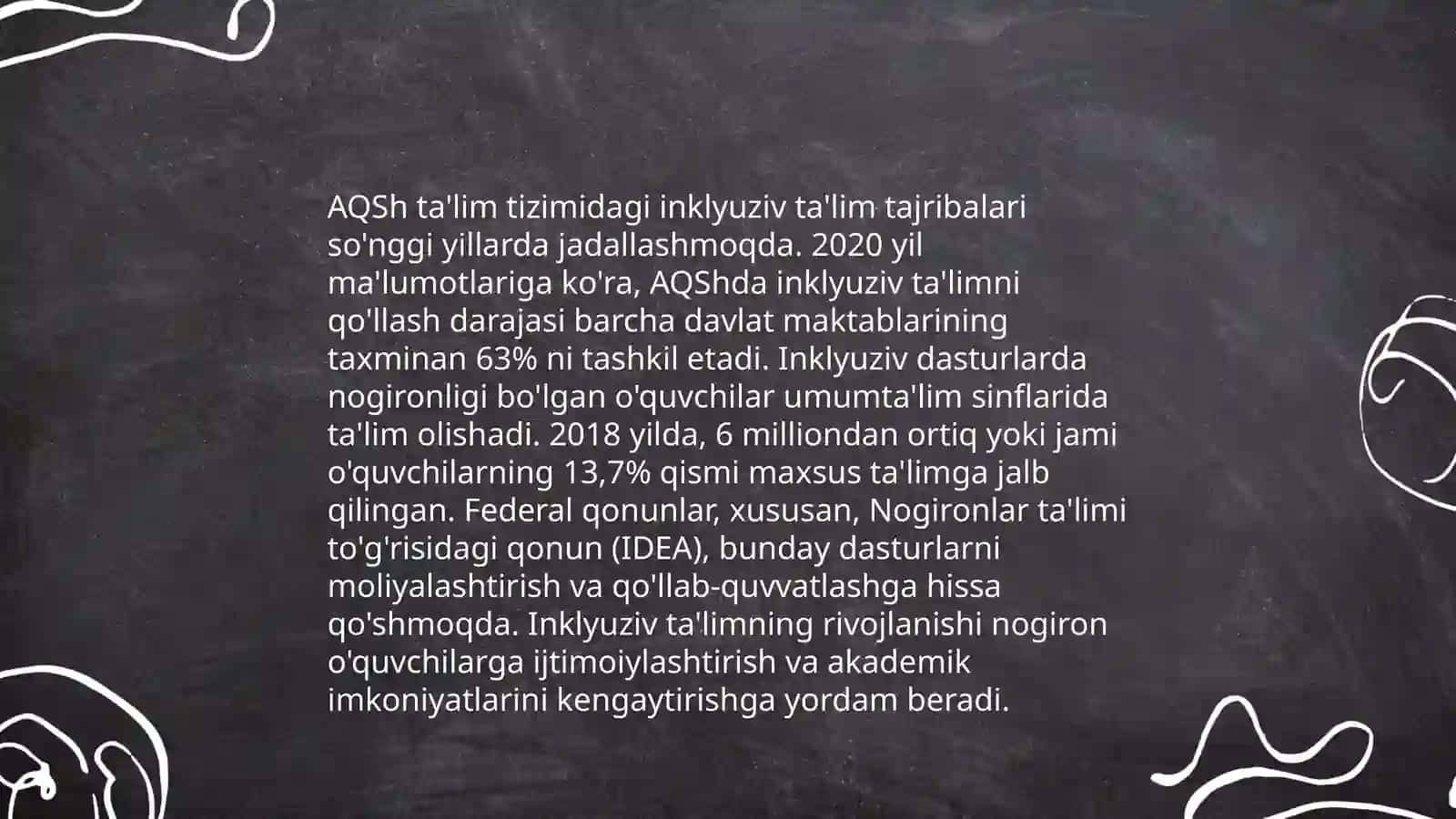 Inklyuziv ta'limni joriy qilish bo'yicha chet el tajribalari 3