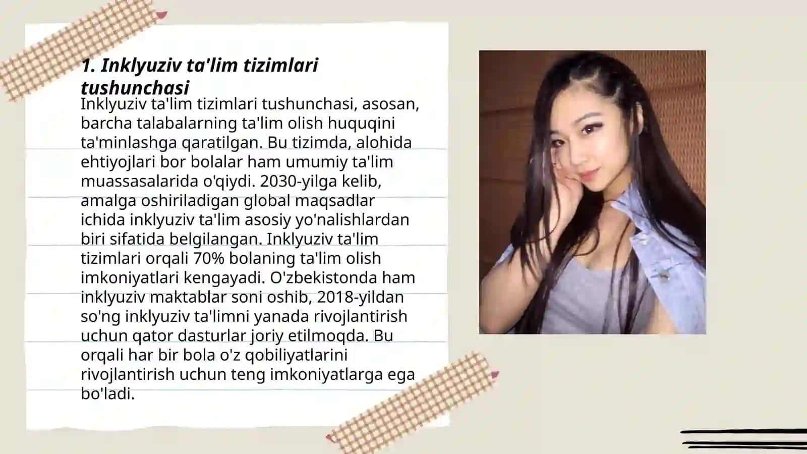 Imkoniyati cheklangan bolalarni samarali inklyuziv ta'lim olishining asosiy shartlari 3