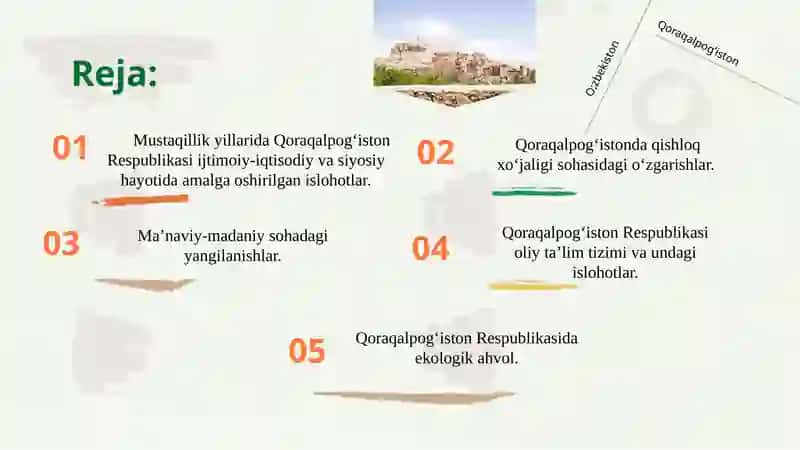 Qoraqalpog’iston Respublikasi 3