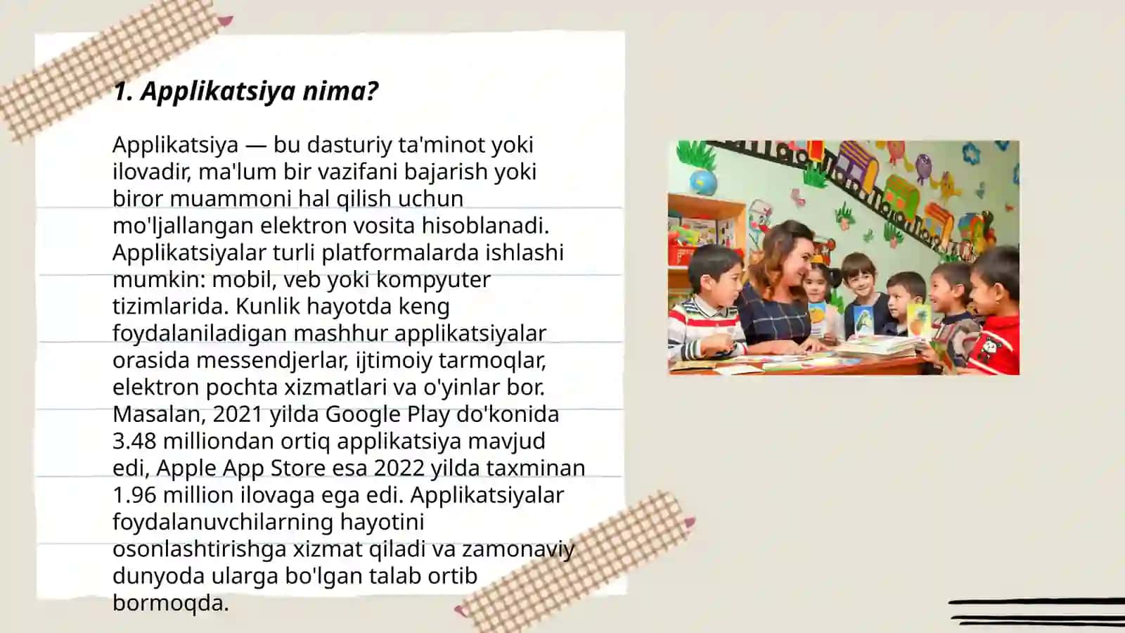 Maktabgacha yoshdagi bolalarni applikatsiya ishiga òrgatish 3