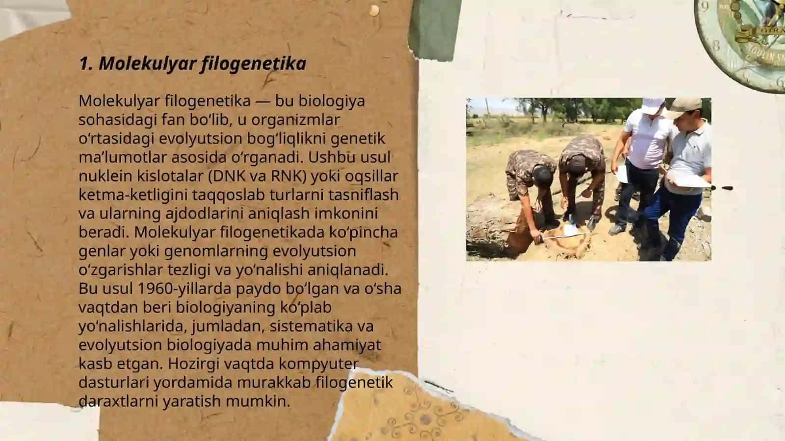 Filogenetik daraxtlarni tuzish algoritimlari 3