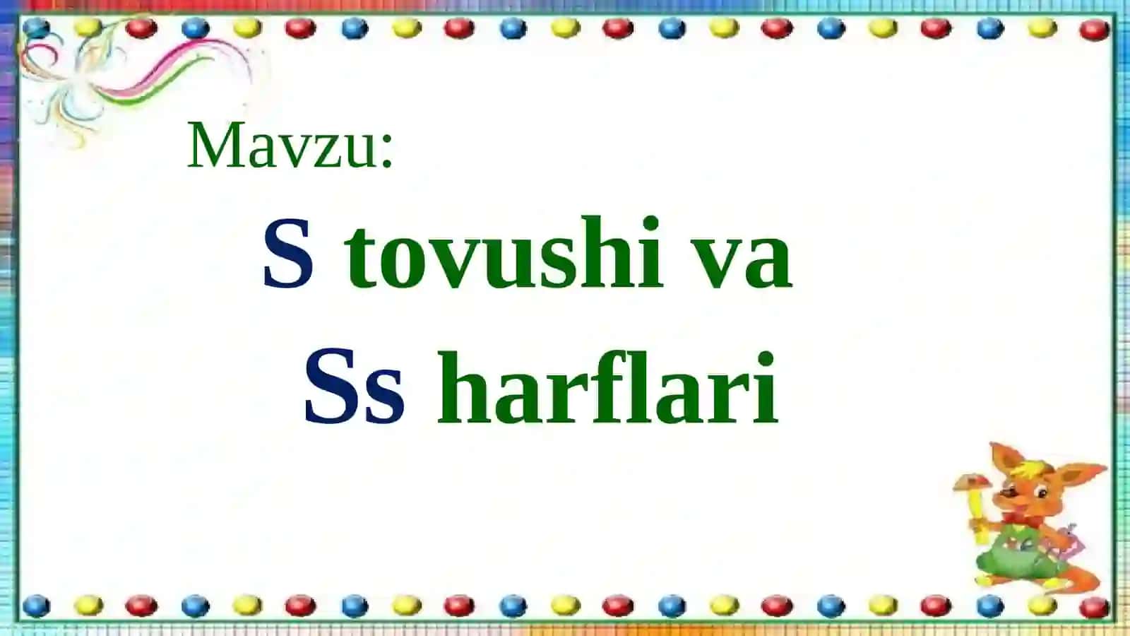Stovushiva Ssharflari 3
