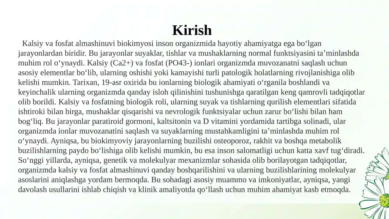 KALSIY VA FOSFAT ALMASHINUVI BIOKIMYOSI 3