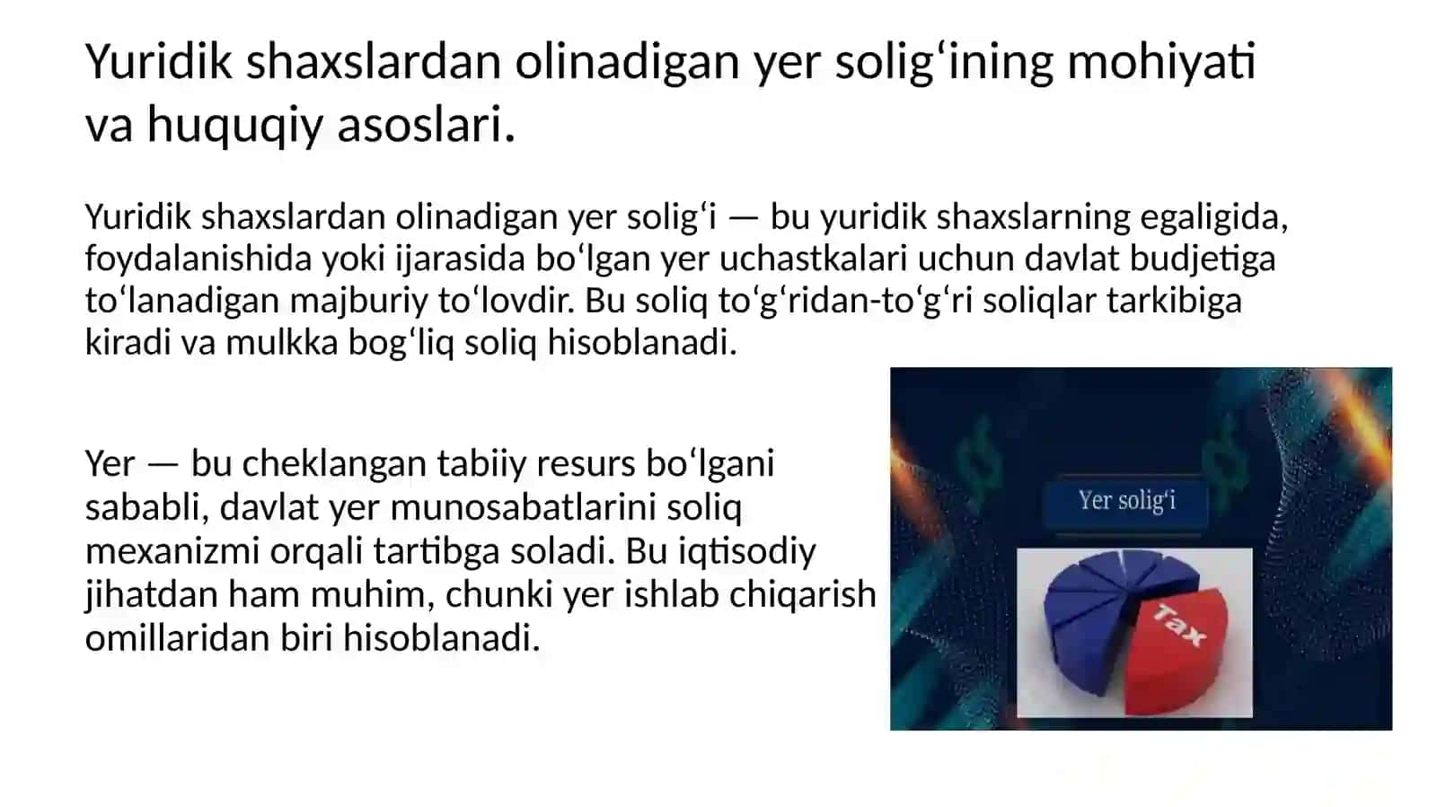 Yuridik shaxslardan olinadigan yersoligi 3