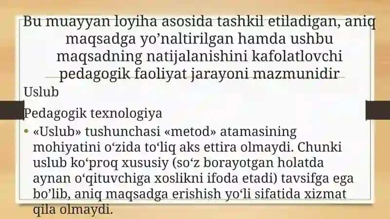Ta’lim metodlari va vositalari 3