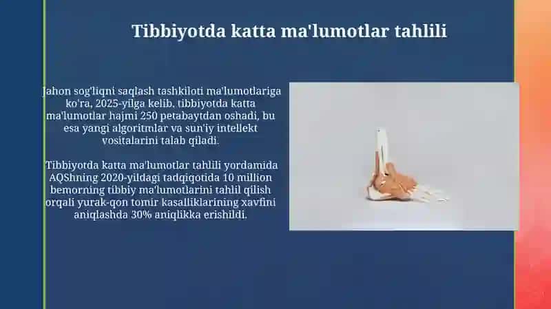 Tibbiyotda katta ma'lumotlar tahlili 3