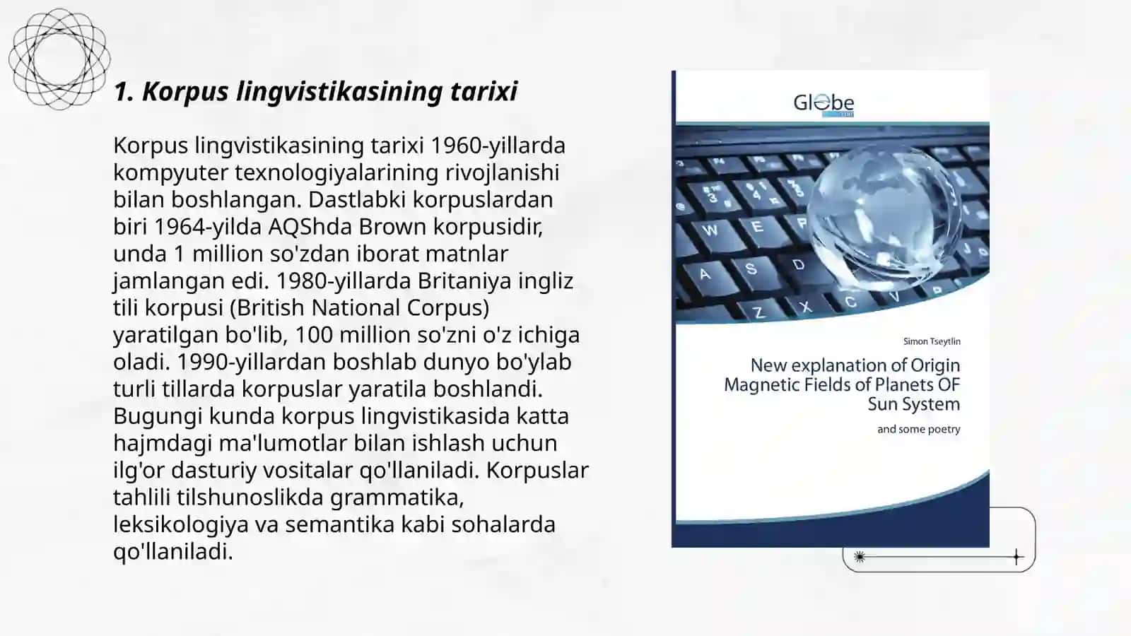 Korpus lingvistikasi 3