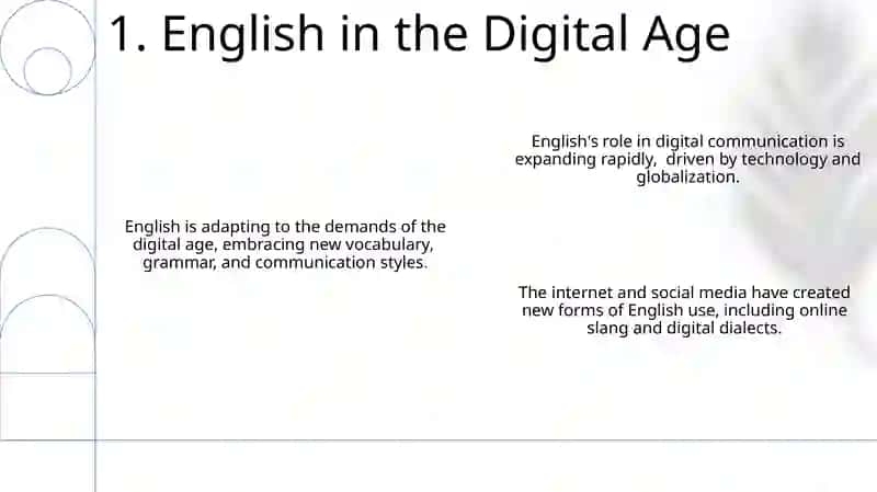 English in a changing world 3