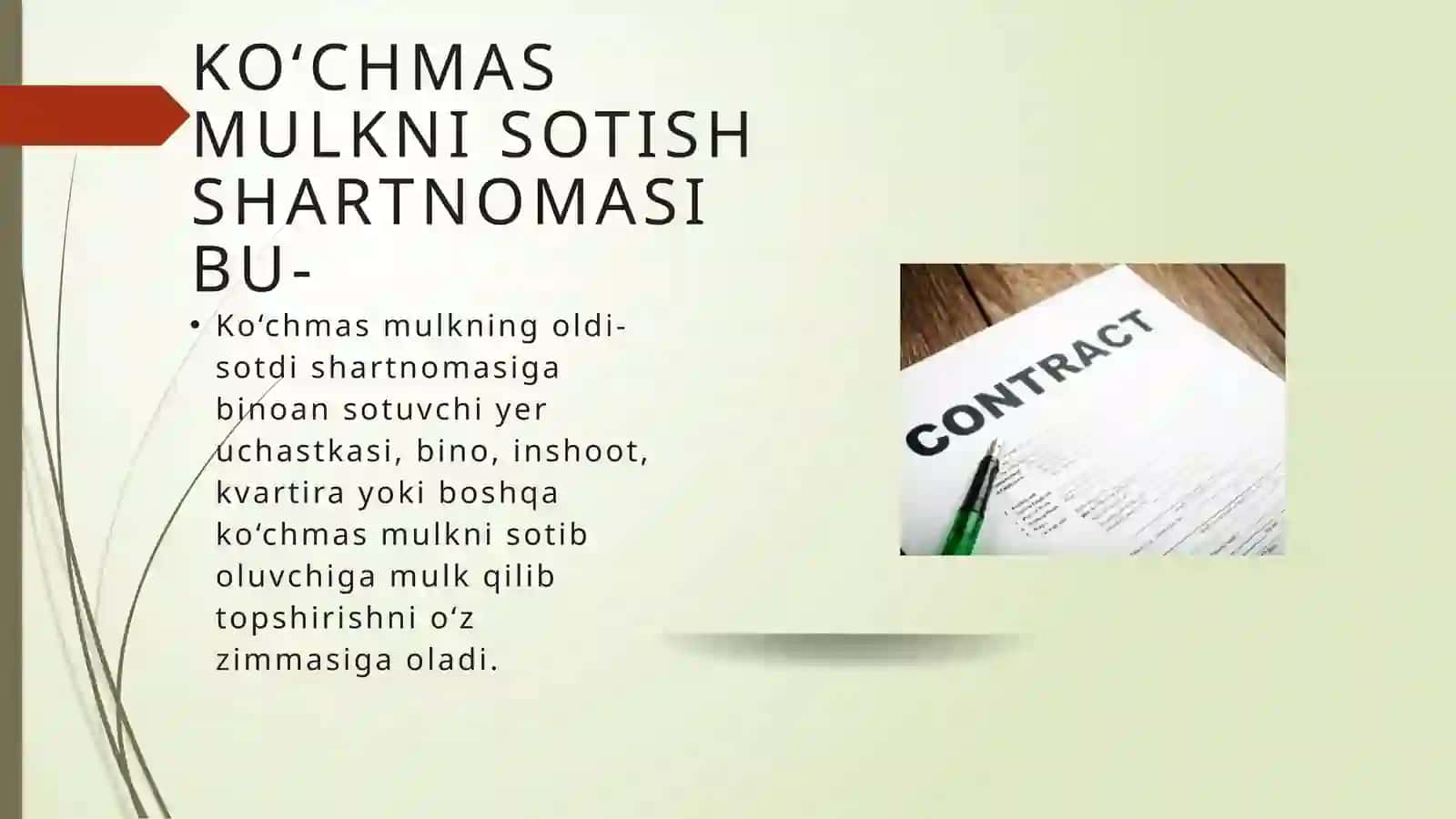 KO‘CHMAS MULKNI SOTISH SHARTNOMASI 3