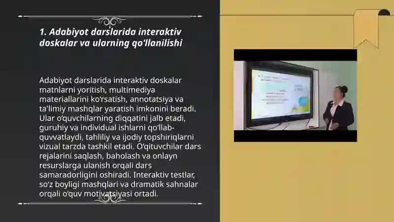 Adabiyot o‘qitishda darslarni kompyutrlashtirish 3