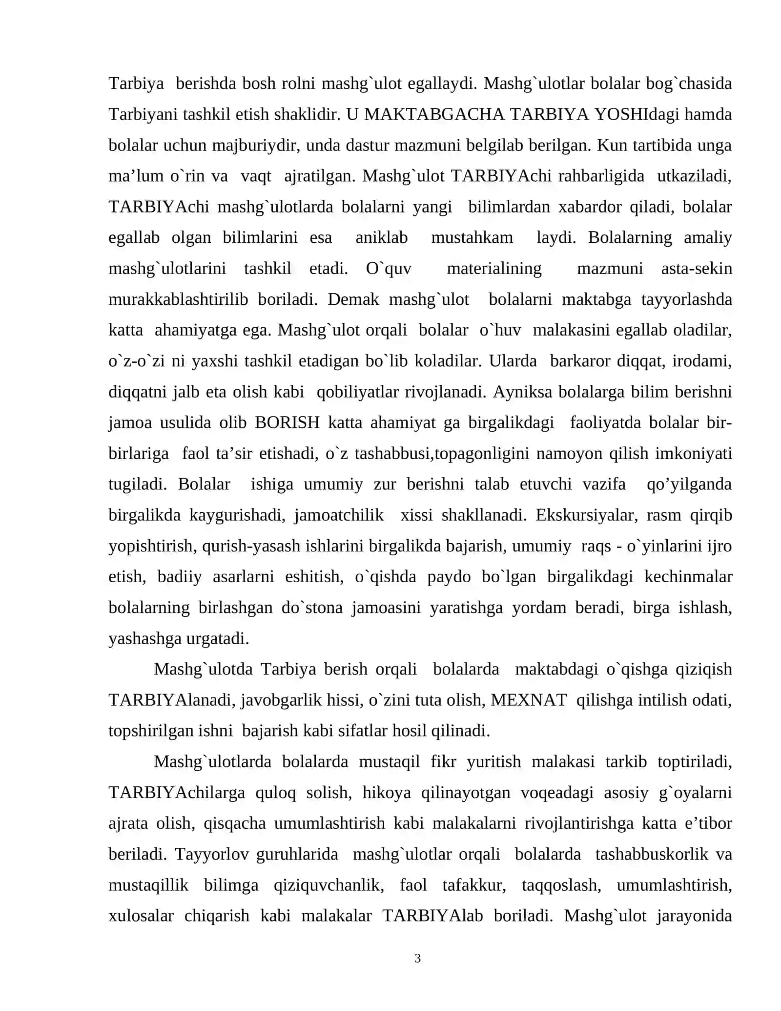 Bolalarni maktabga tayyorlashda mashg`ulotning ahamiyati 3