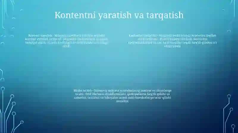 Media Maydon Tuzilishi Va Ta'Siri 3