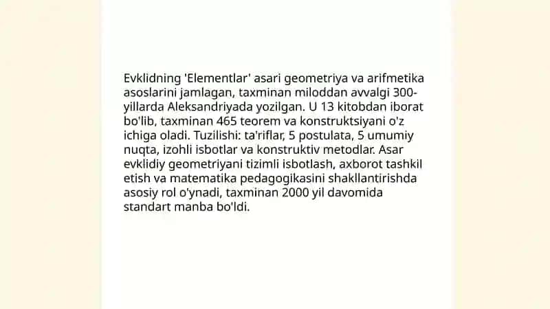 Evklid asarlari 3