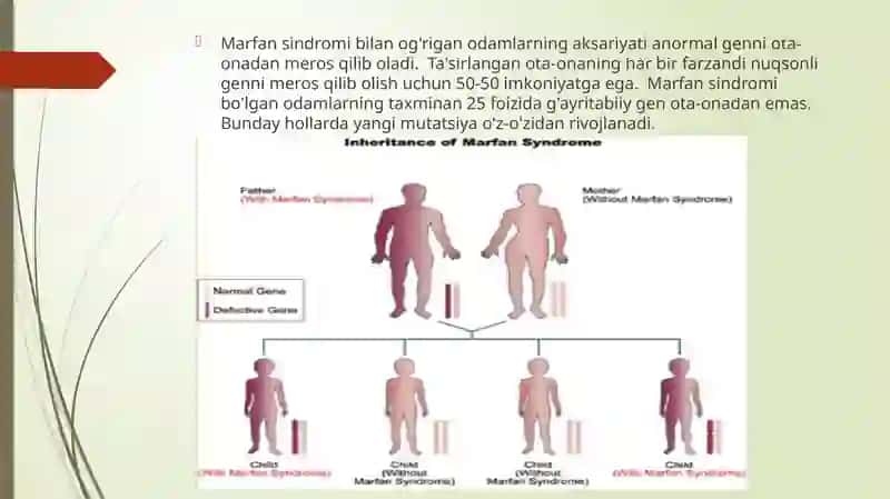 Keng tarqalgan gen kasalliklari. 3
