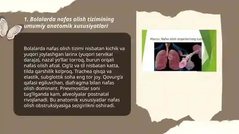 Bolalarda nafas olish tizimining anatoma fiziologik hususiyatlari 3