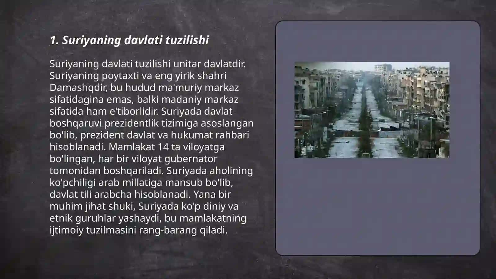 Suriya Davlati Tuzilishi 3