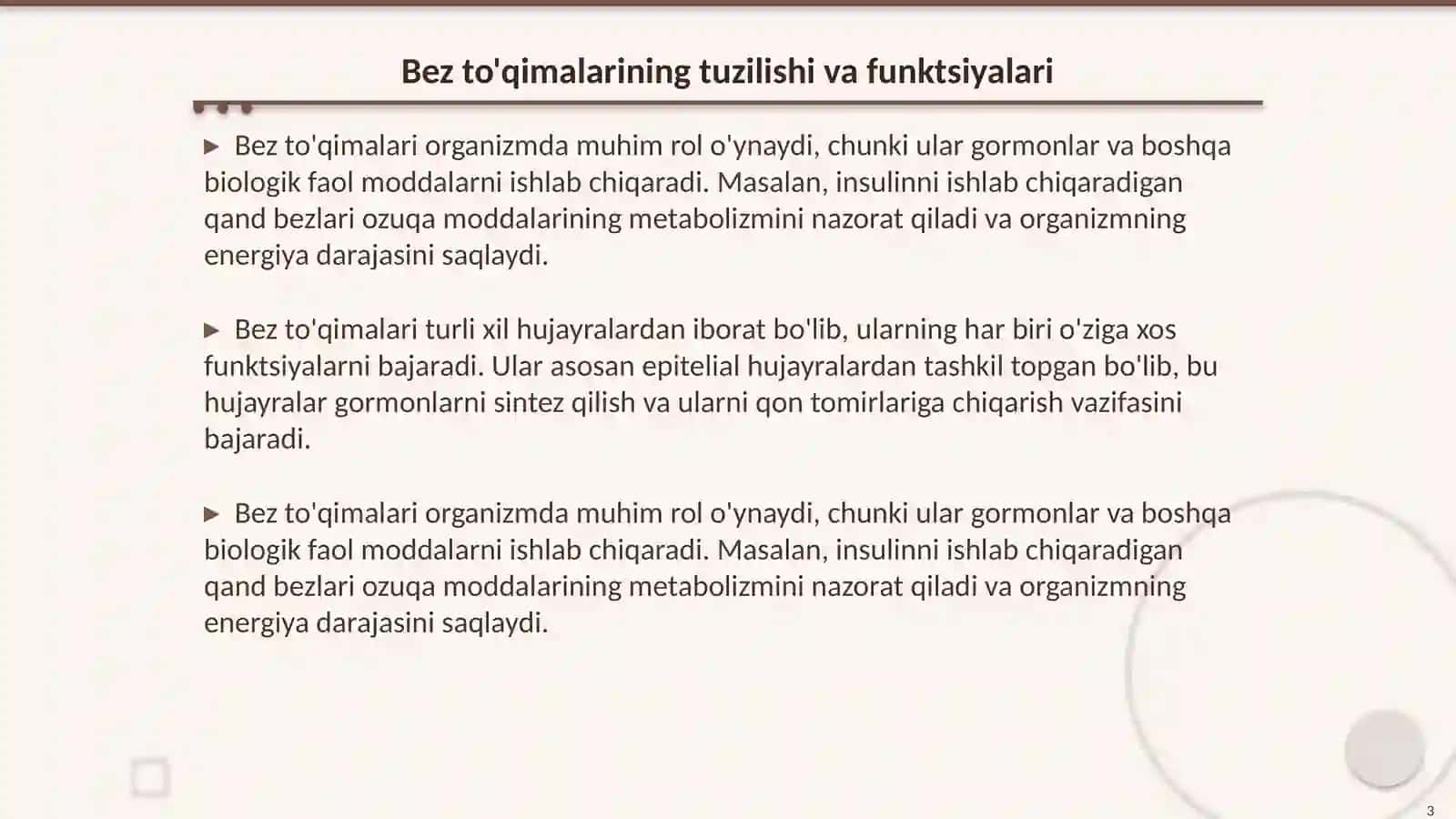 Bez to'qimasining elektrofiziologiya 3