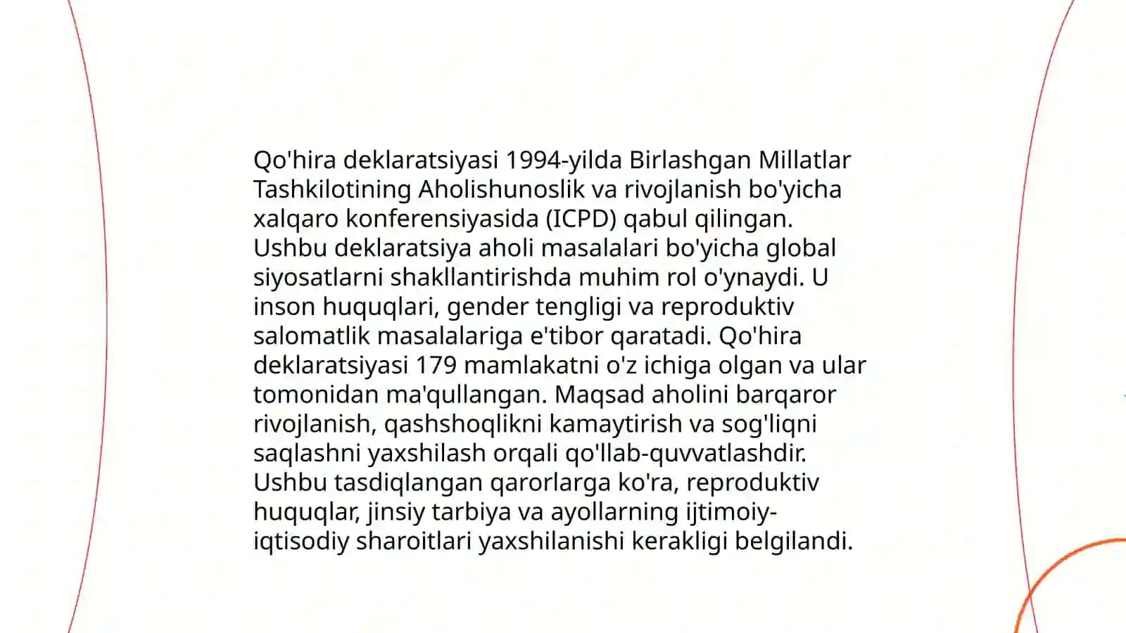Qohira deklaratsiyasi tarixi va mazmuni tahlili 3