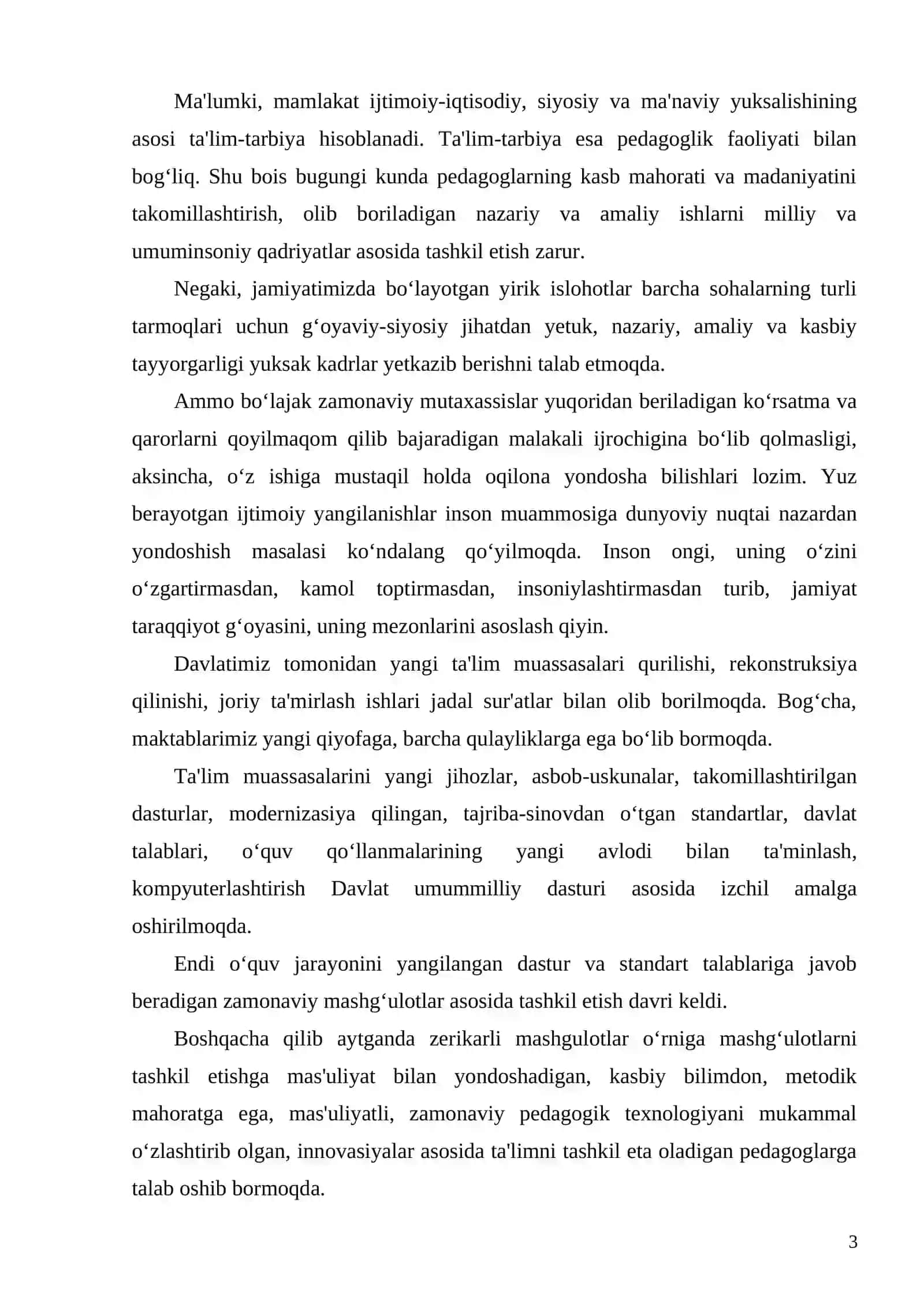 Bo‘lajak murabbiylarni pedagogik texnologiyani qo‘llashga tayyorlash 3