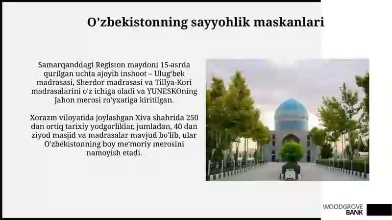 O'zbekistonning sayyohlik maskanlari 3