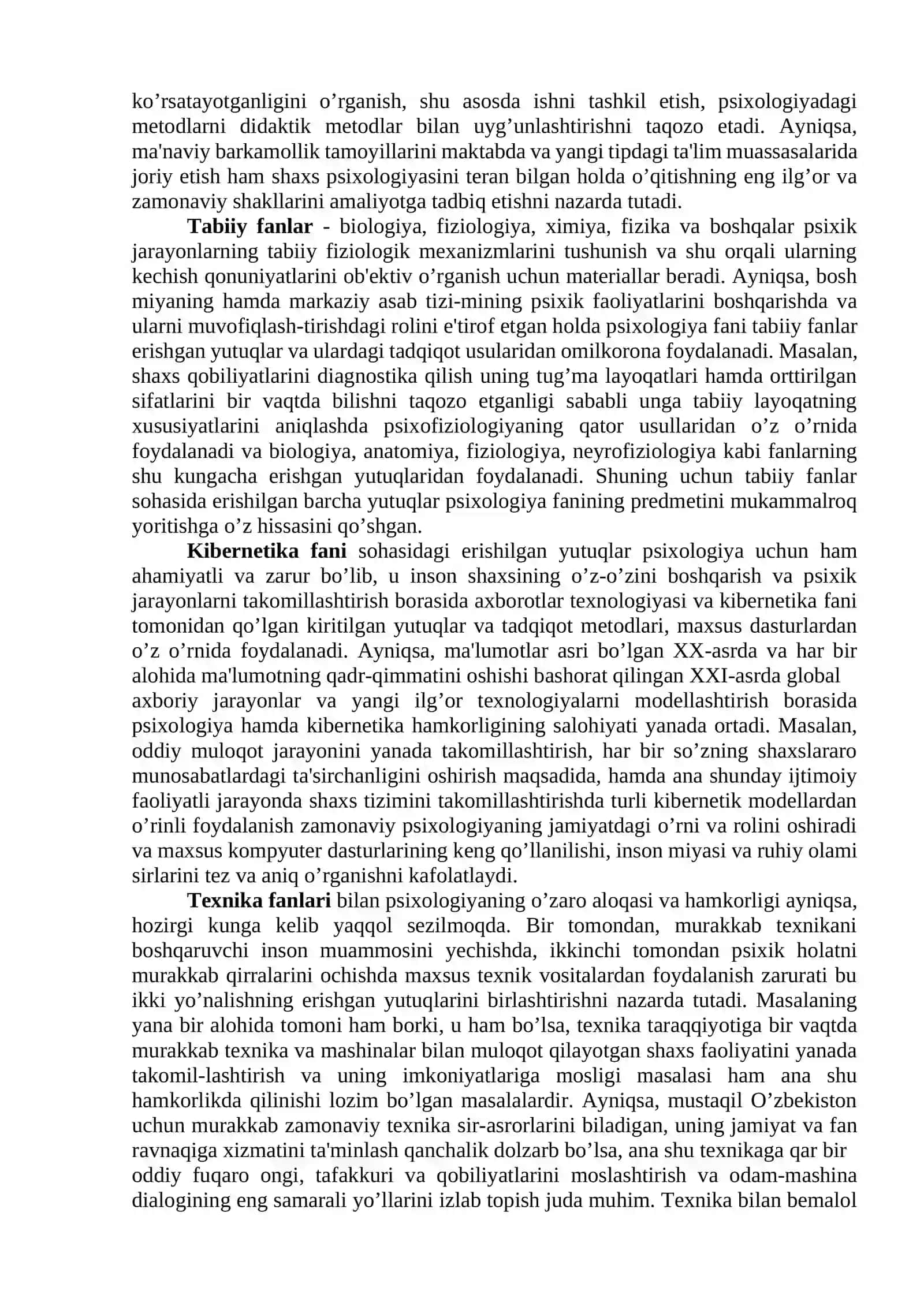 Hozirgi Zamon Psixologiyasining Tuzilishi Va Tadqiqot Metodlari 3