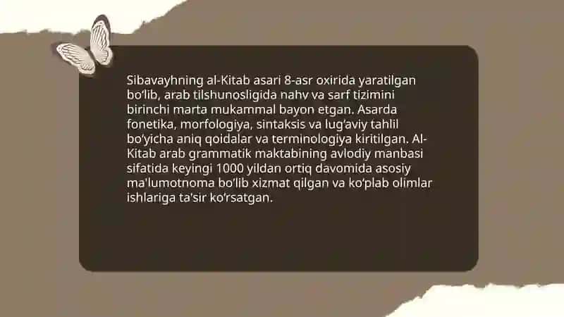Tilshunoslikning rivojlanishida sharq allomalarining lingvistik qarashlari 3
