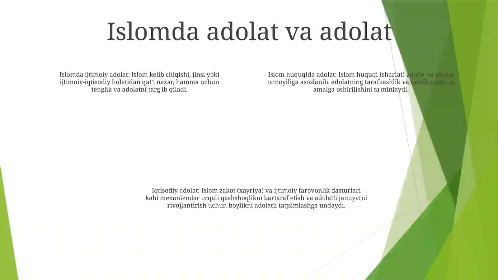 Islomda Ijtimoiy Tenglik Va Adolat 3