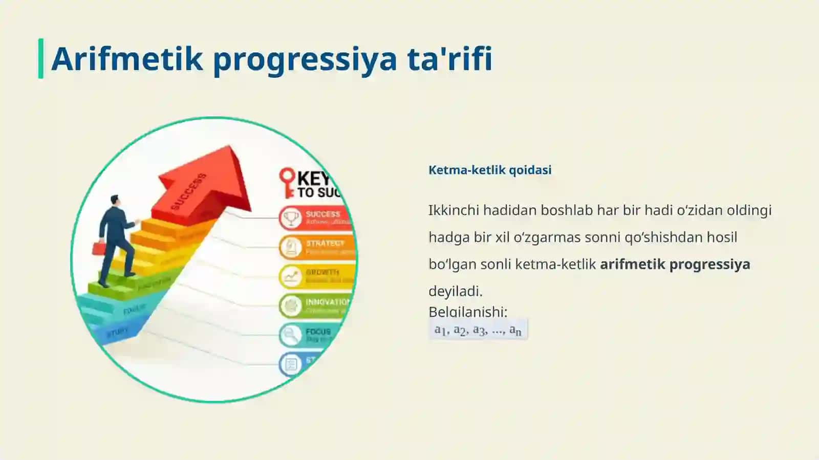 Arifmetik progressiya 3