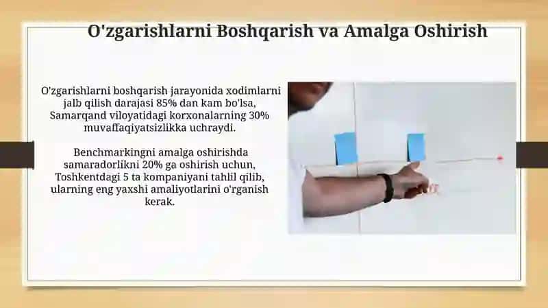 Benchmarkingni amalga oshirishda menejmentning roli 3