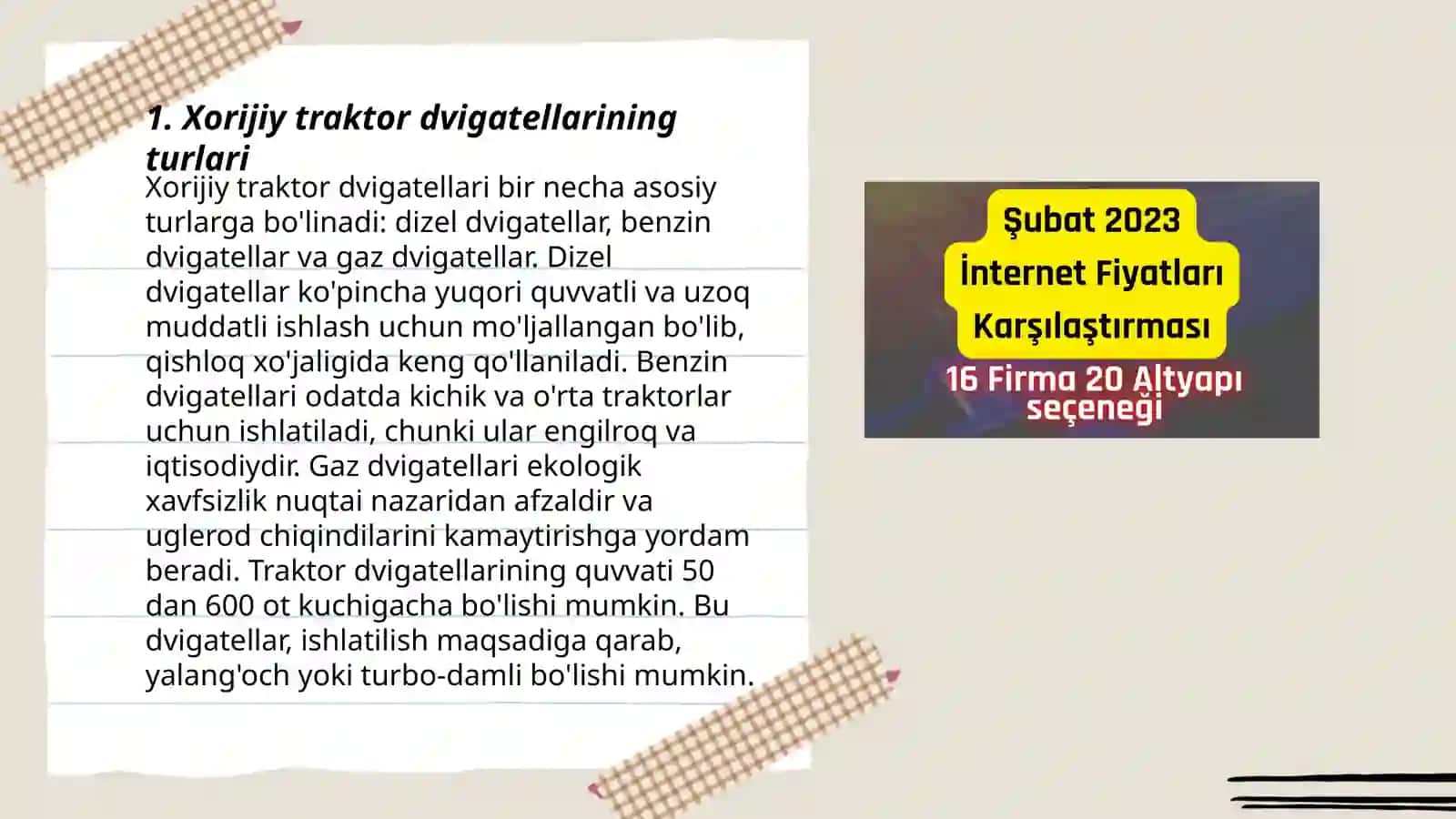 Xorijiy traktor dvigatellari turlari 3