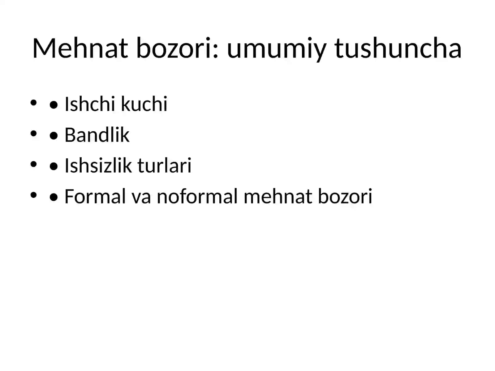 Mehnat bozorida ishchi kuchiga bo‘lgan talab va taklifni istiqbollashtirishning kompleks dasturi 3