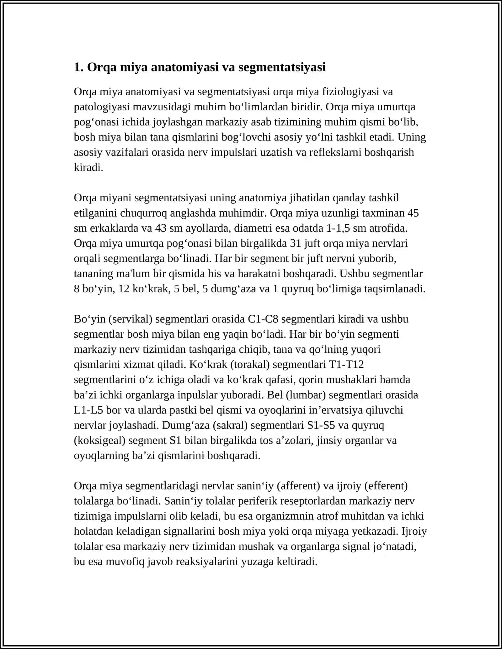 ORQA MIYA FIZIOLOGIYASI VA PATOLOGIYASI 3